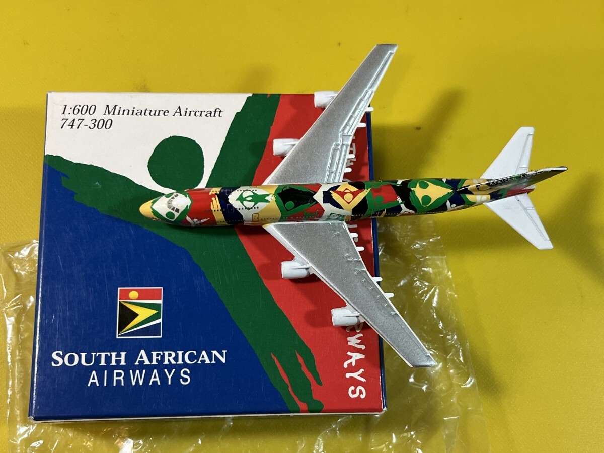 SCHABAK シャバク 1/600 ボーイング B-747-300 南アフリカ航空 South African Airlline ジャンボジェットの画像1