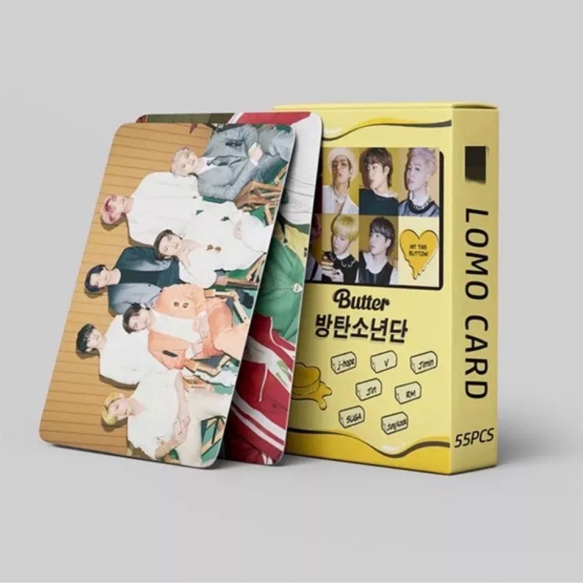 BTS butter フォトカード トレカ ロモカード JIN SUGA J-HOPE RM JIMIN V JUNGKOOK