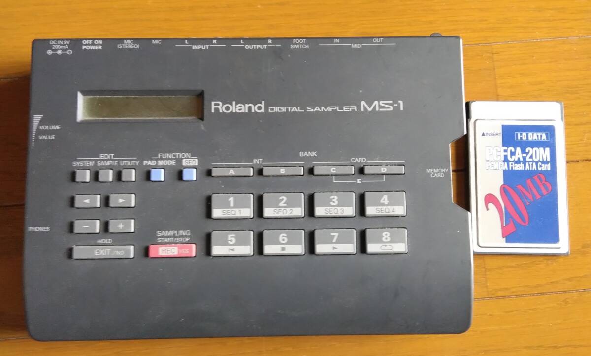 【Roland MS-1】ローランド デジタルサンプラー ジャンクの画像1