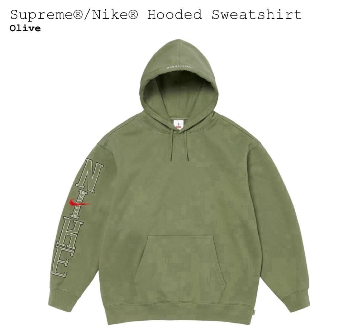  Supreme x Nike Hooded Sweatshirt ＆ Sweatpant "Olive" 上下セット Sサイズ 