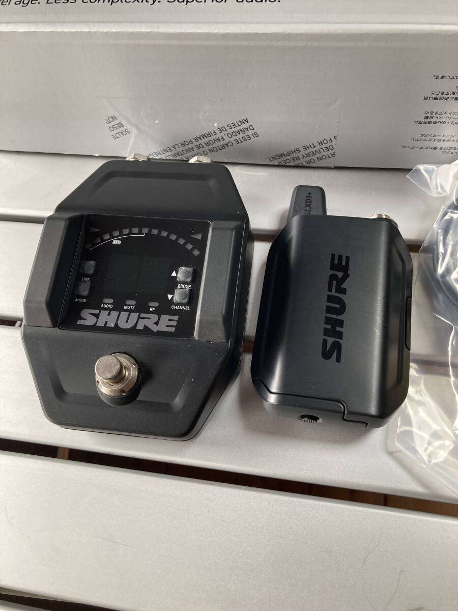 SHURE GLX-D16+ digital guitar wireless oyaide exclusive use cable set 