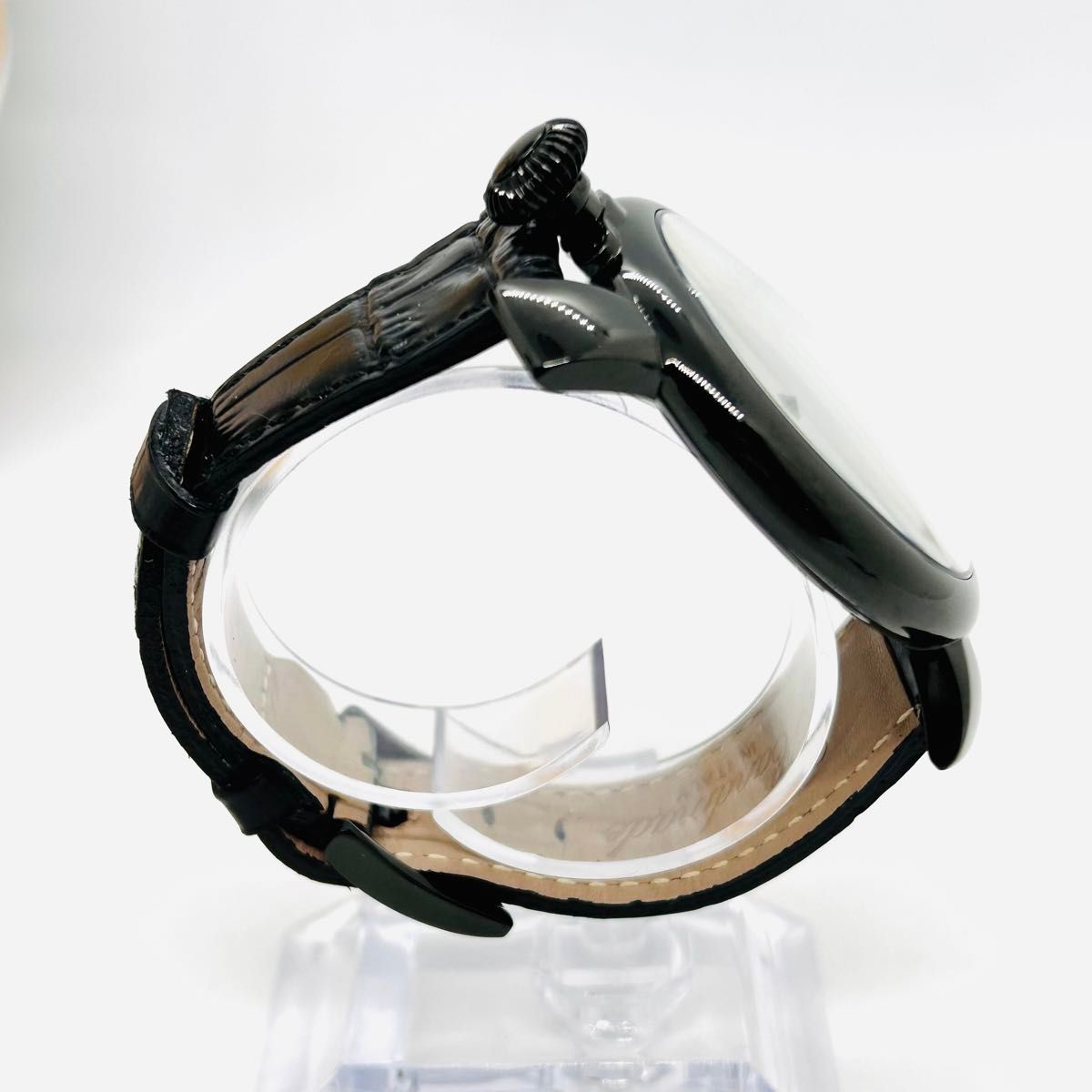 新品未使用級 GaGa MILANO ガガミラノ マニュアーレ46 腕時計 クォーツ  稼働