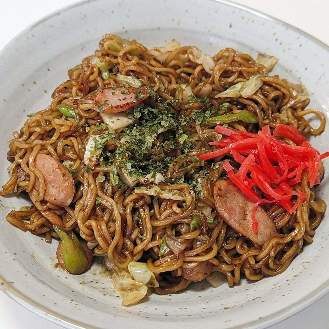 NEW 激安　激うま　焼きそば 　　磯の風味がきいたソース味 1袋　5食入　全国送料無料42　　30_画像4