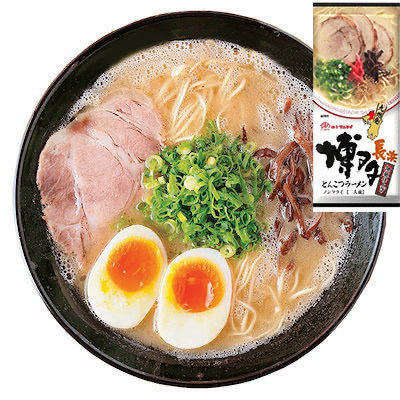  great popularity line row. is possible famous shop 3 store pig . ramen 3 kind set 100 meal minute ( one ..25 meal Hakata Nagahama 50 meal Nagahama shop 25) popular ramen 416