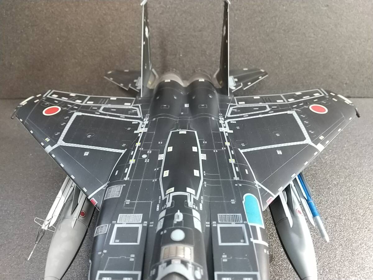 航空自衛隊 F15DJイーグル ”アグレッサー ”ブラック” 1/48完成品の画像3