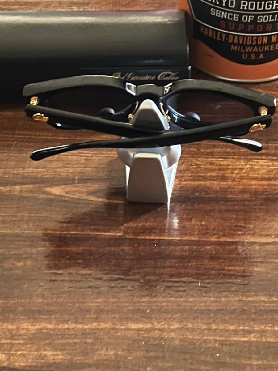 CALEE 高級サングラス 眼鏡 キャリー日本製    ウェリントン★60'sバイカー、チョッパーの画像3