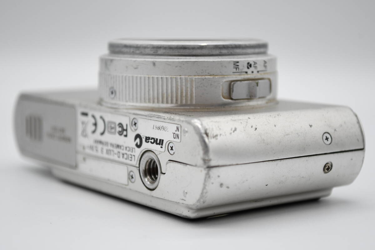 ★完動品★ 動作確認済 Leica ライカ コンパクトデジタルカメラ D-LUX3 シルバーの画像6