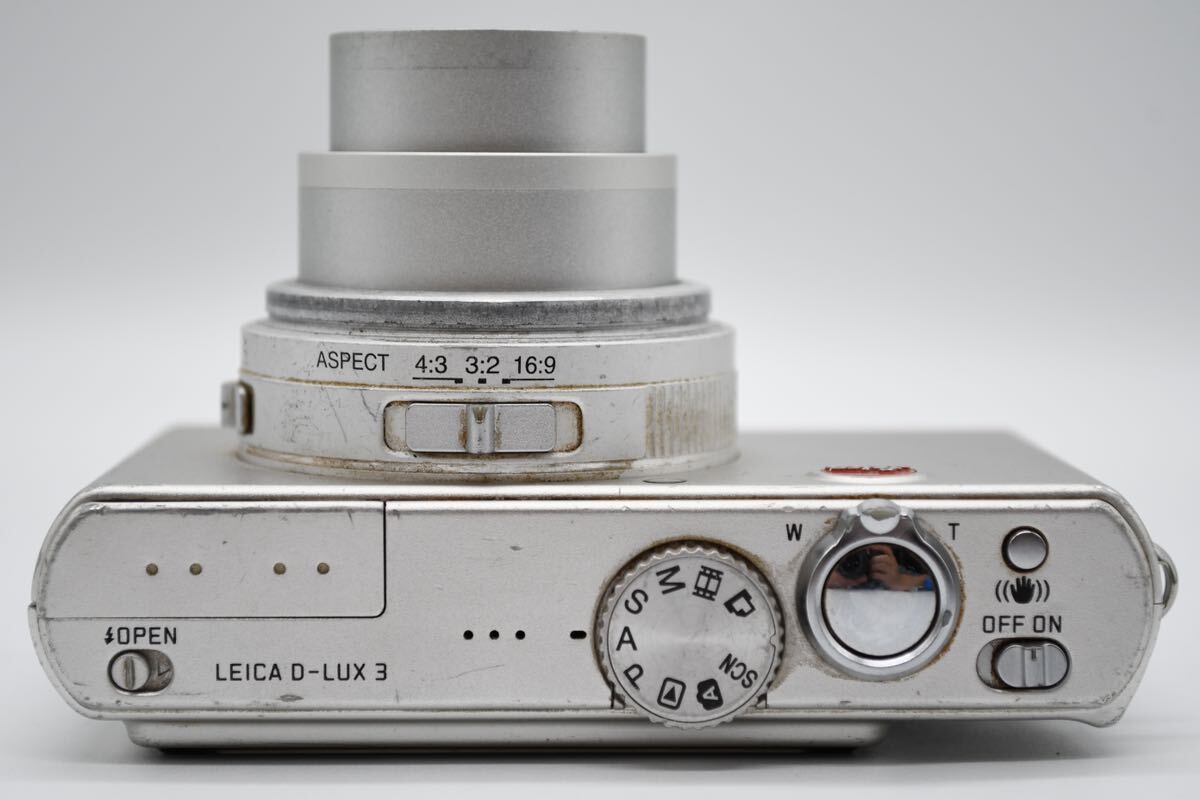 ★完動品★ 動作確認済 Leica ライカ コンパクトデジタルカメラ D-LUX3 シルバーの画像8