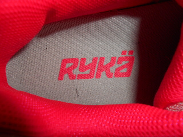 RYKA　ライカ　フィットネスシューズ　スニーカー　白ピンク　シルバー２３㎝　K1844WWSP_画像8