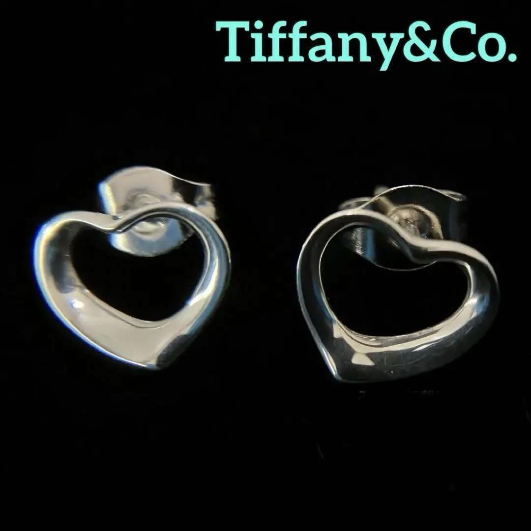 Tiffany T&Co. ティファニー ピアス オープンハート エルサペレッティ