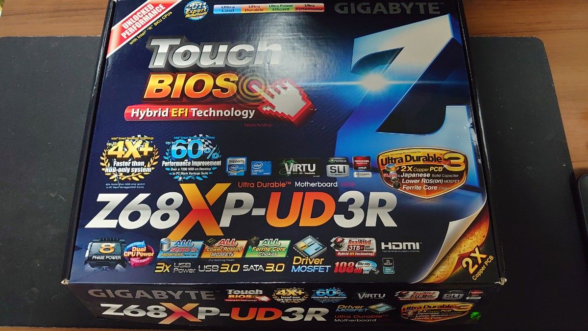 GIGABYTE GA-Z68XP-UD3R 動作確認済み マザーボード