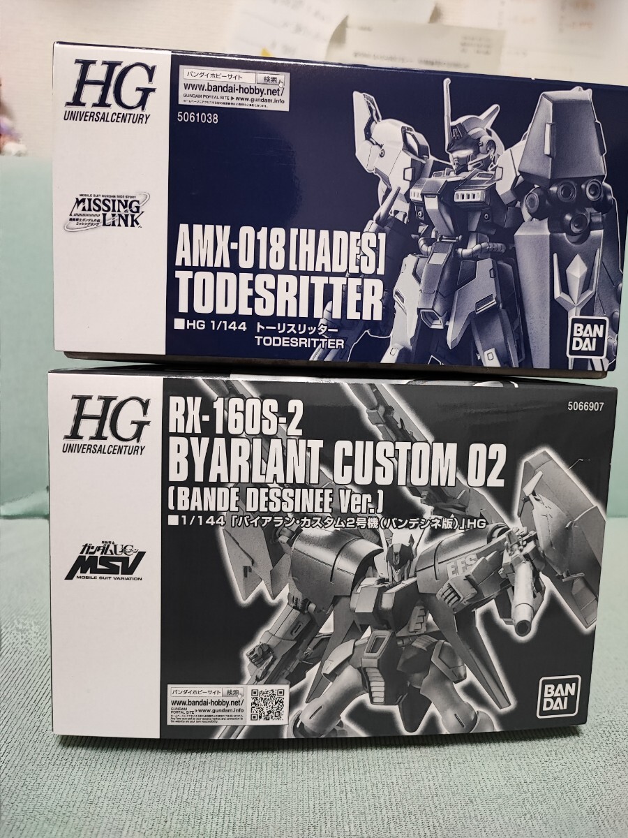 HG　トーリスリッター　　バイアラン・カスタム2号機（バンデシネ版）　未組立　送料無料_画像2