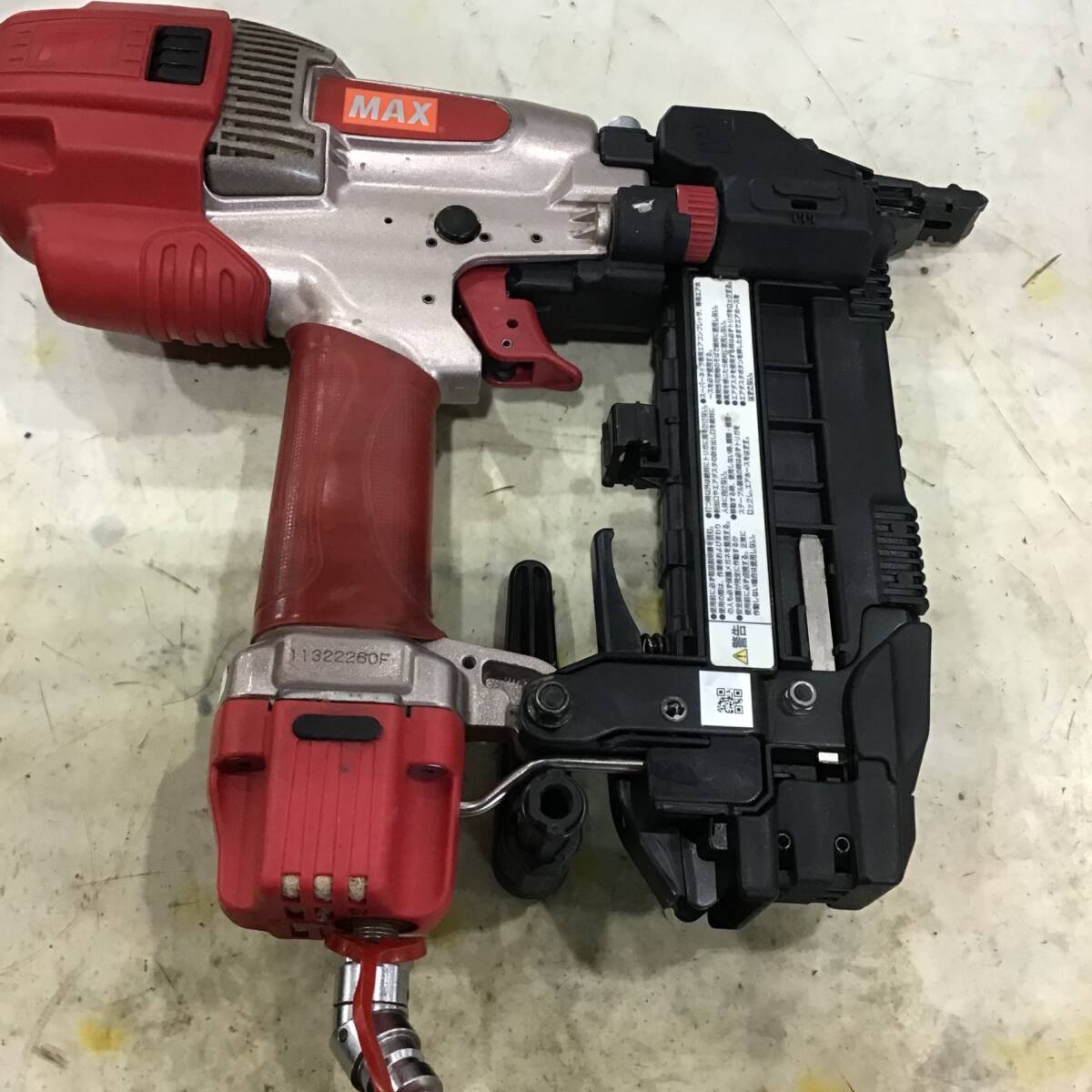 【中古品】★マックス(MAX) 高圧フロアタッカ HA-50F1(D)/4MAフロア_画像3