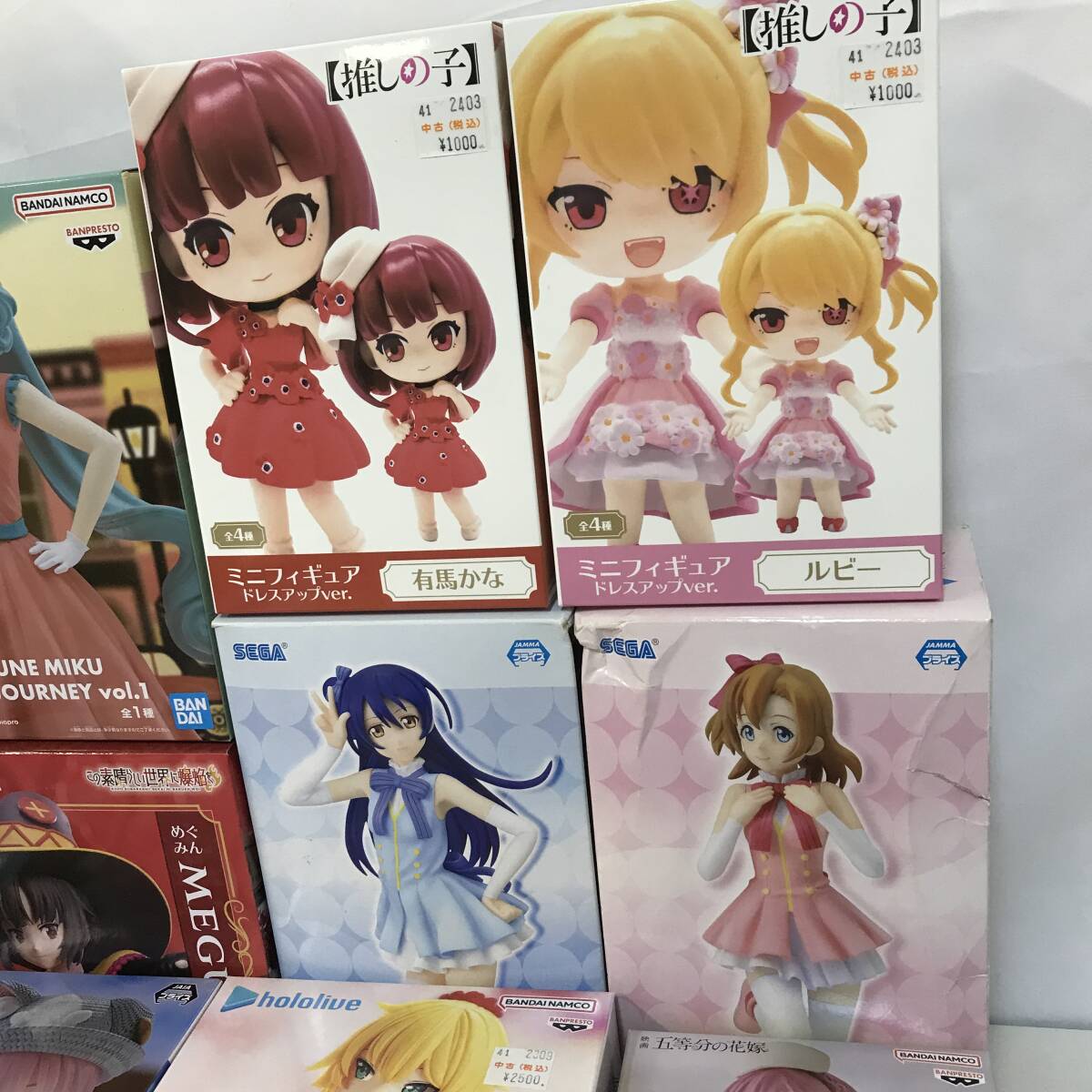 41 難あり品 プライズ景品 五等分の花嫁 Re:ゼロから始める異世界生活 他 フィギュア まとめ 中古品 (140)の画像3