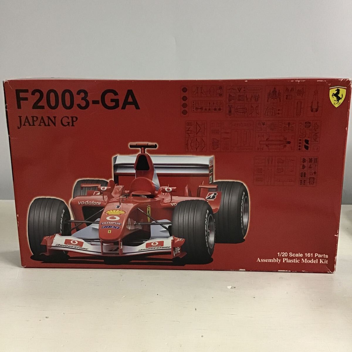 42【未組立】フジミ GP28 F2003-GA JAPAN GP Ferrari フェラーリ 日本グランプリ (80)_画像1