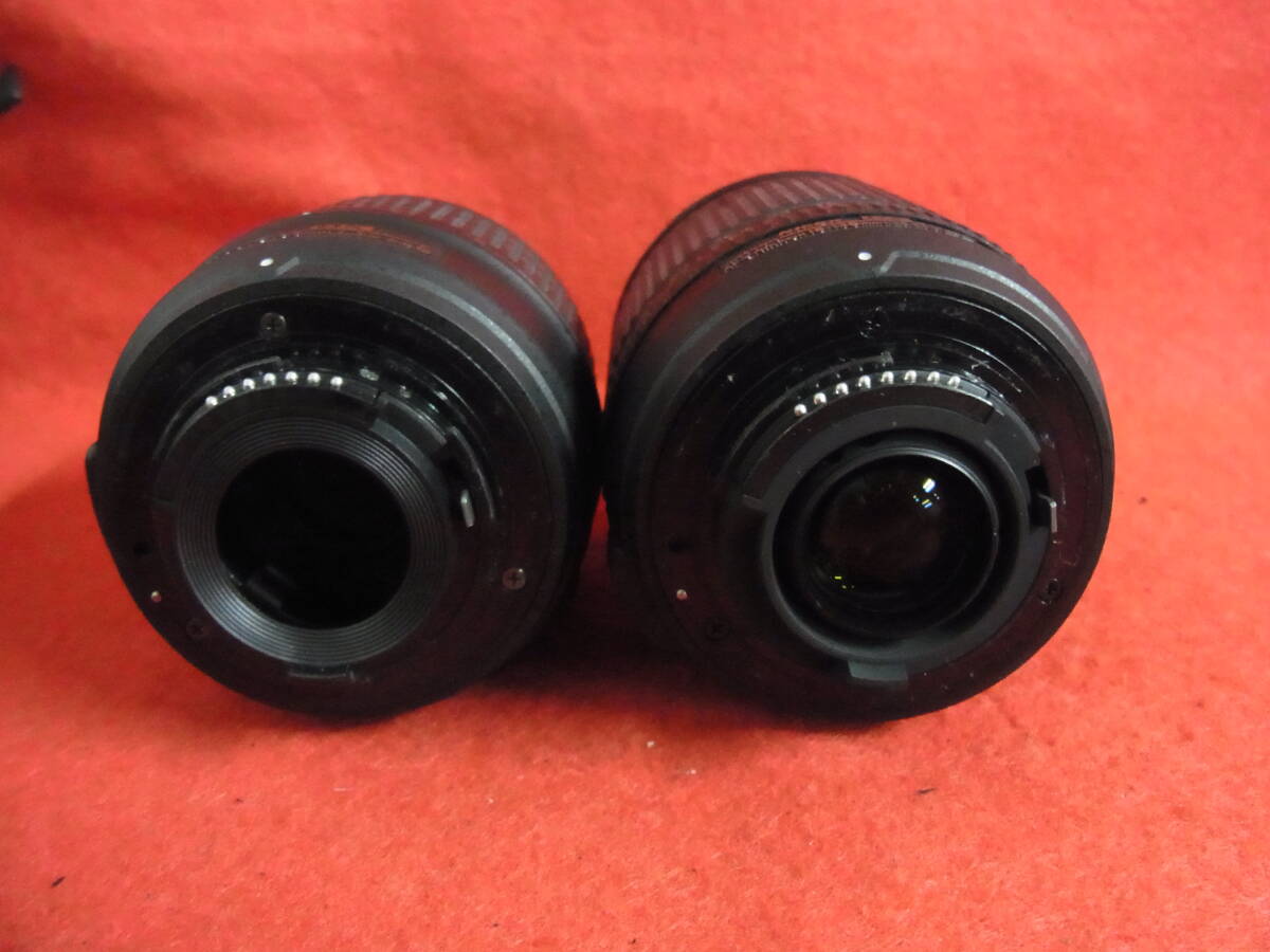 K229/デジタル一眼カメラ 通電確認済み Nikon D3100 ダブルレンズ Nikon DX VR AF-S 18-55mm 1:3.5-5.6G AF-S 18-135mm 1:3.5-5.6G ED_画像9
