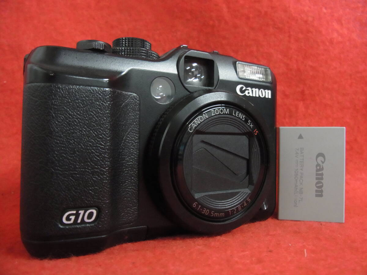 K239/デジタルカメラ Canon PowerShot G10 バッテリー付き キヤノン 他多数出品中の画像1