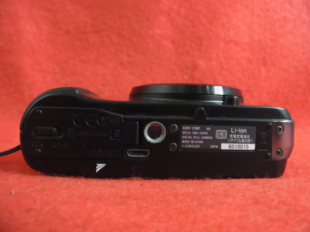 K242/デジタルカメラ 通電確認済み SONY DSC-HX10V バッテリー付き ソニー 他多数出品中の画像4