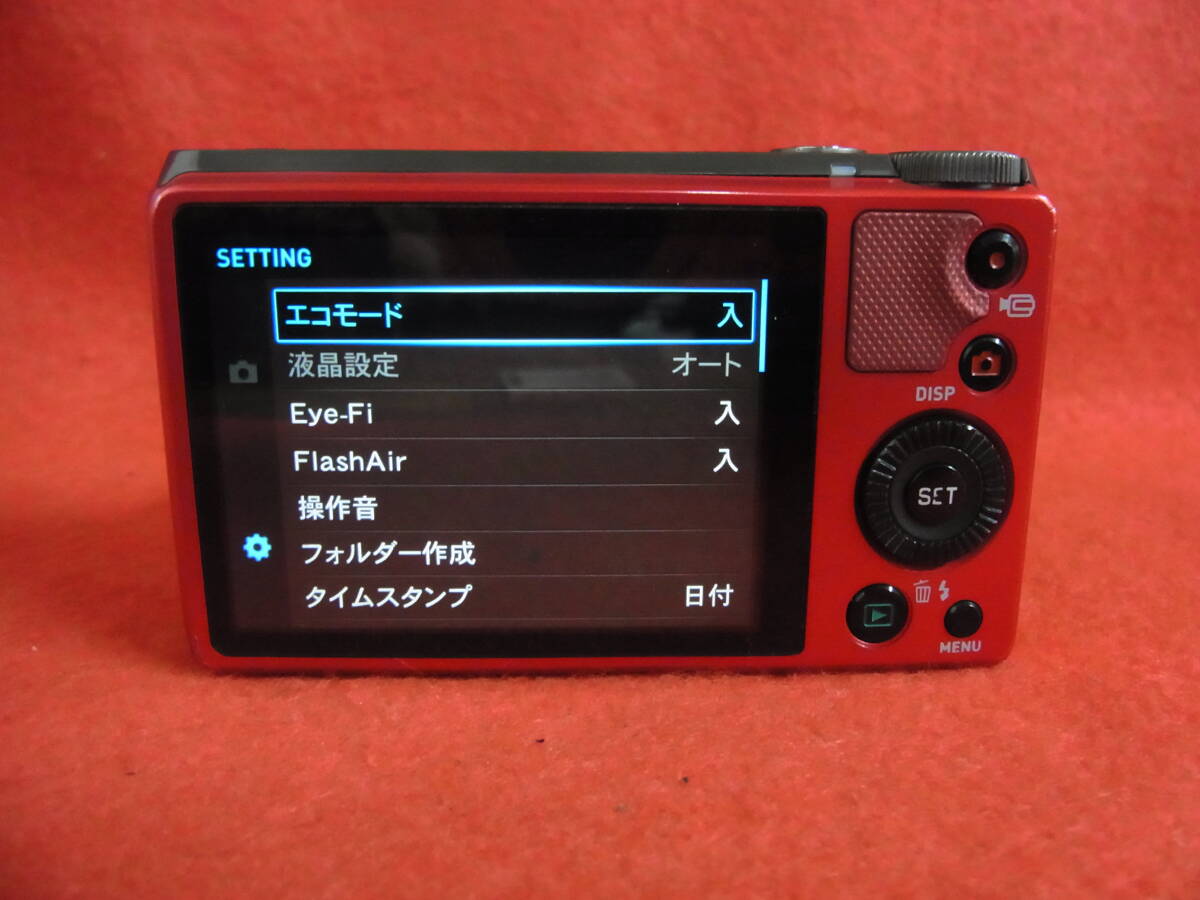 K244/デジタルカメラ 通電確認済み CASIO EXLIM EX-ZR800 バッテリー付き カシオ 他多数出品中の画像5