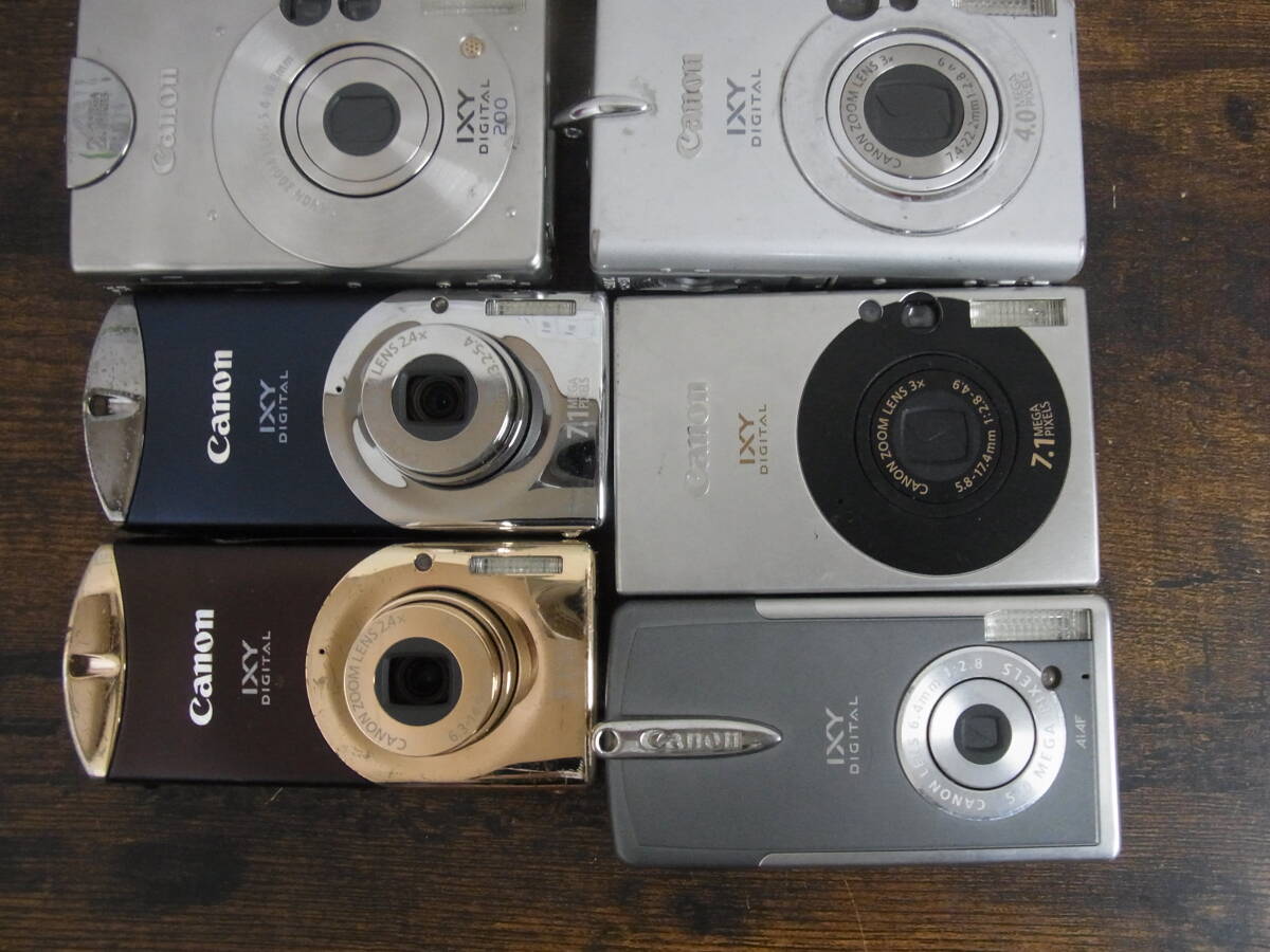 デジタルカメラ Canon IXY 8個 大量まとめセット IXY DIGITAL 10 200 450 500 LI 等 キヤノン 他多数出品中の画像2