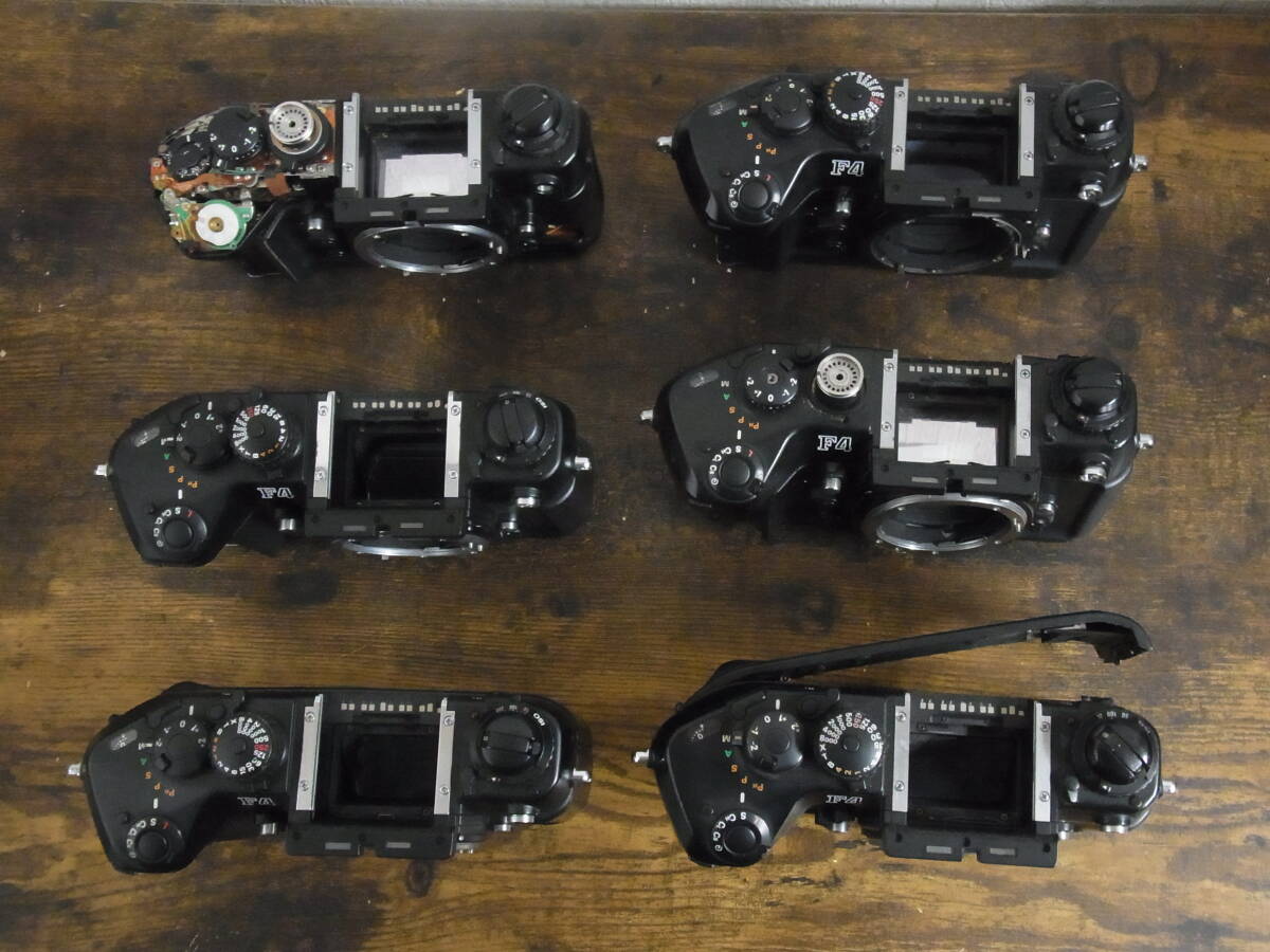 K250/一眼レフカメラ Nikon F4 6個 大量まとめセット 部品取り ジャンク品 ニコン 詳細は説明文記載 他多数出品中の画像2