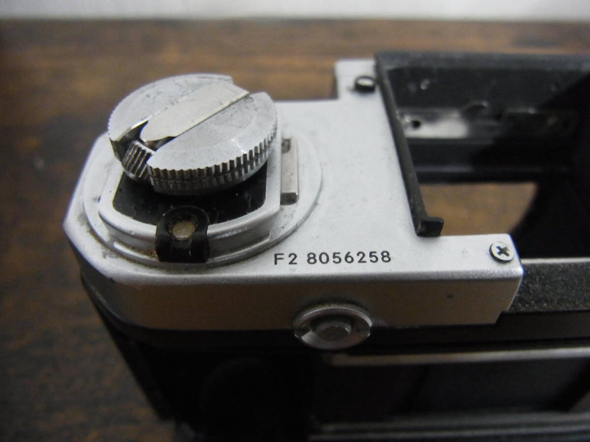 K251/一眼レフカメラ Nikon F2 8056258 シルバー ボディ 部品取り ジャンク品 ニコン 詳細は説明文記載 他多数出品中の画像7