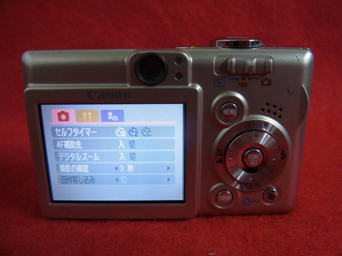 K254/デジタルカメラ 通電確認済み Canon IXY 3個 まとめセット IXY DIGITAL 10 55 900IS バッテリー付き キヤノン 他多数出品中の画像7