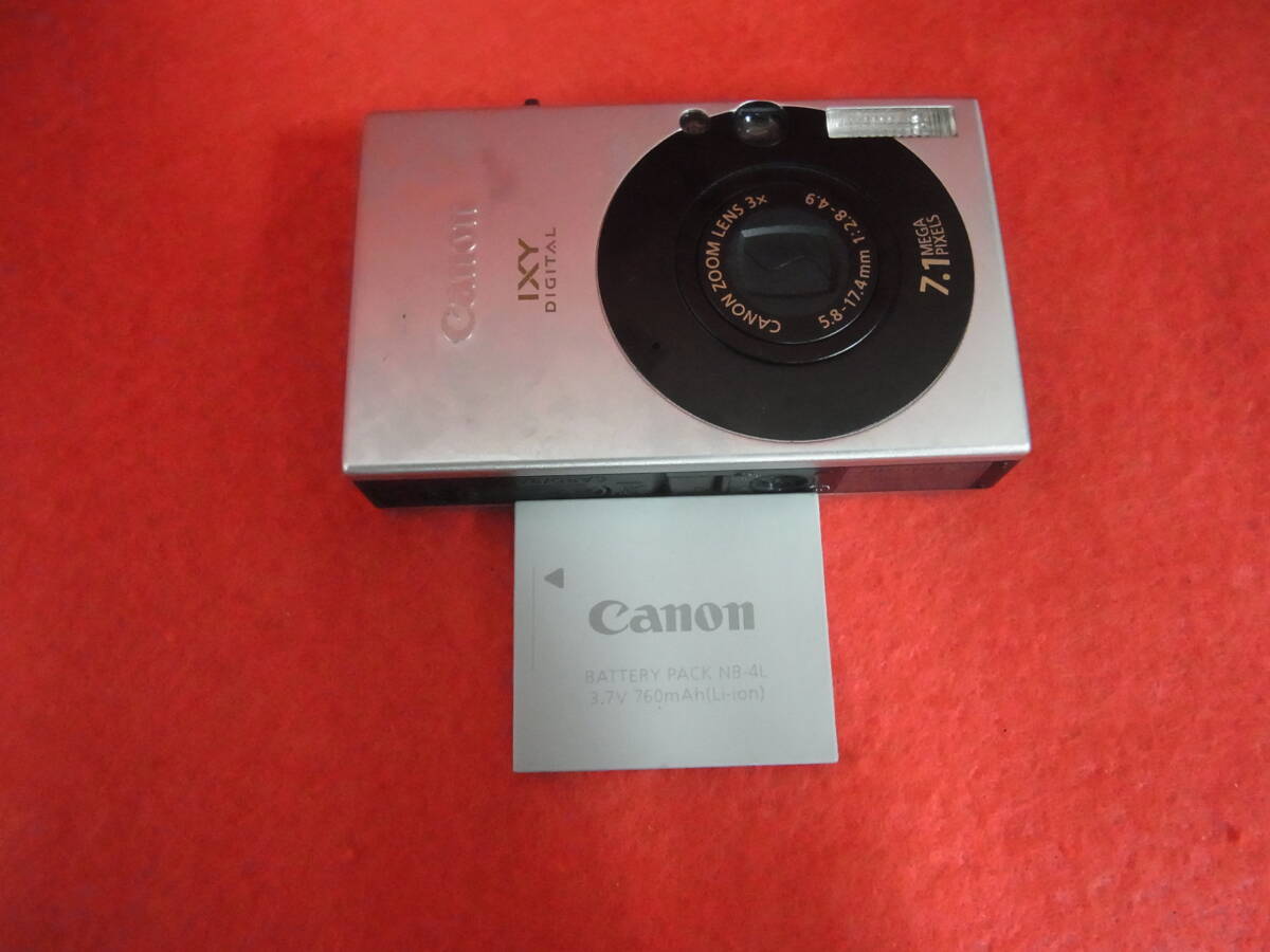 K254/デジタルカメラ 通電確認済み Canon IXY 3個 まとめセット IXY DIGITAL 10 55 900IS バッテリー付き キヤノン 他多数出品中の画像4