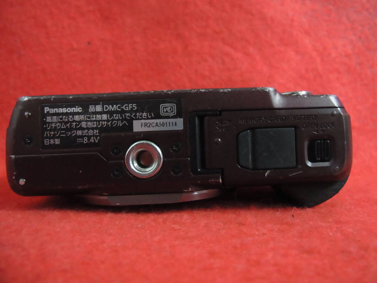 K257/ミラーレス一眼カメラ Panasonic LUMIX DMC-GF5 バッテリー付き パナソニック デジタルカメラ 詳細は説明文記載 他多数出品中の画像6