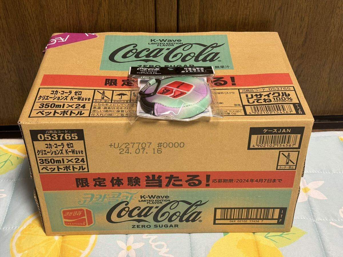 コカ・コーラ ゼロ クリエーションズ K-Wave 350ml 24本 おまけ付 コカ コーラ ゼロ_画像1