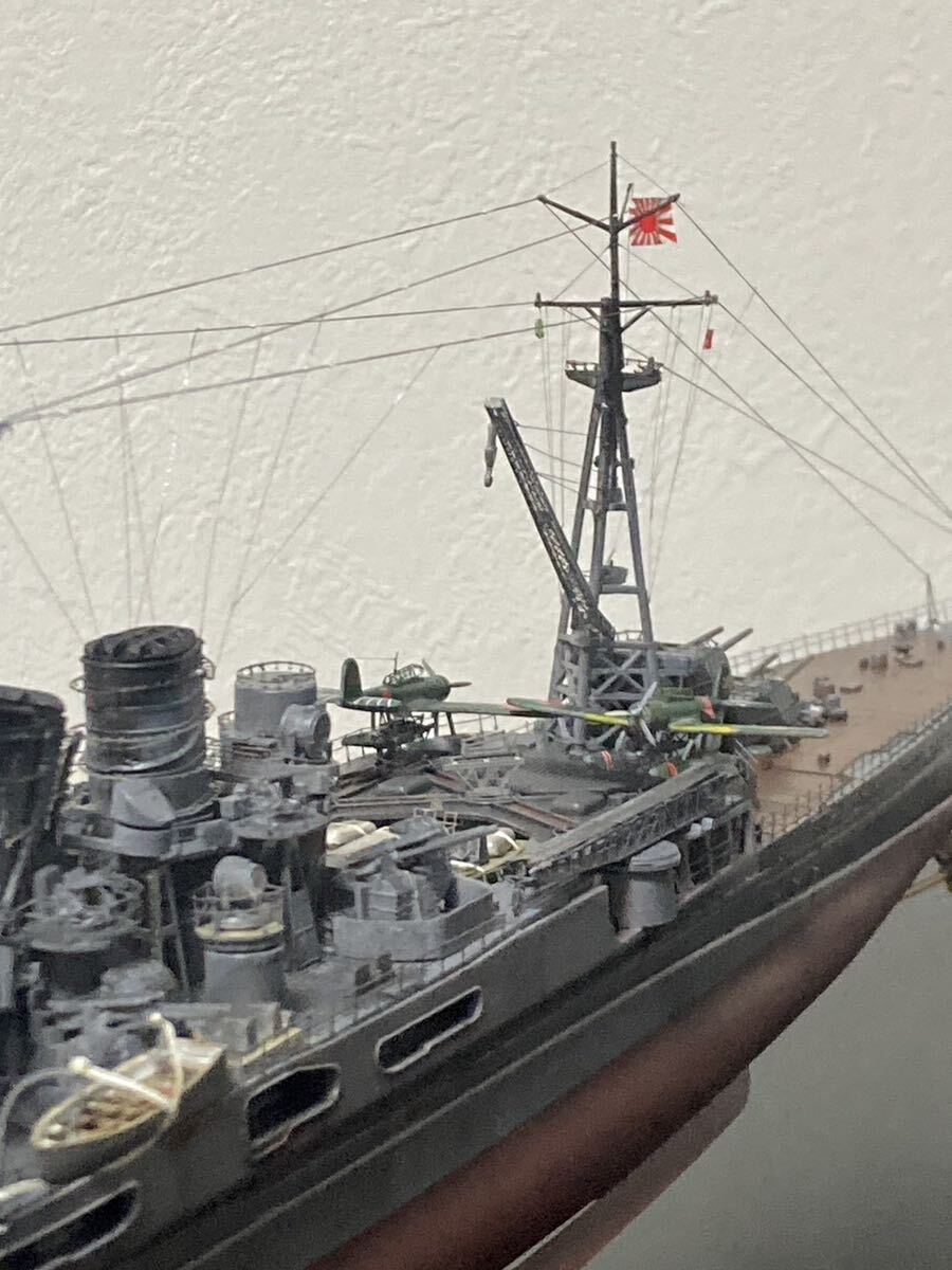 1/350 日本海軍重洋艦　高雄　精密塗装完成品_画像5