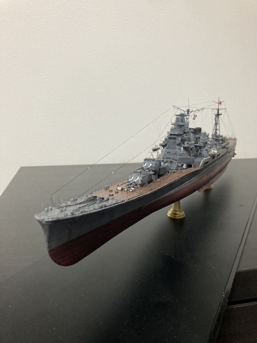 1/350 日本海軍重洋艦　高雄　精密塗装完成品_画像9