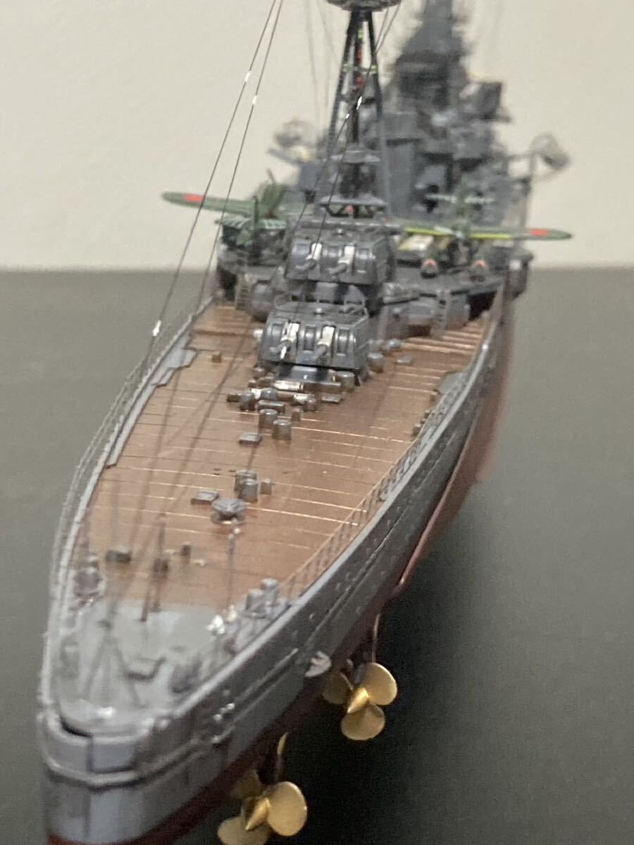 1/350 日本海軍重洋艦　高雄　精密塗装完成品_画像6