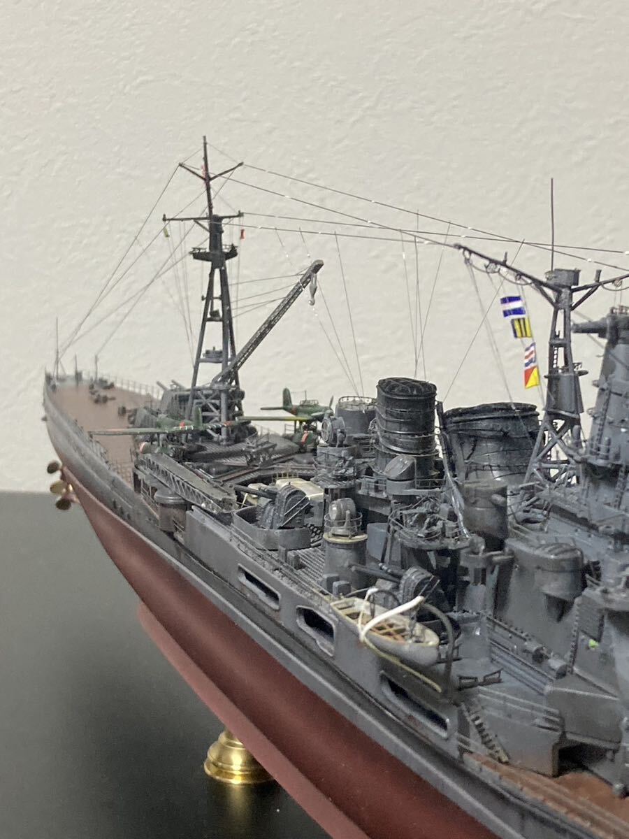 1/350 日本海軍重洋艦　高雄　精密塗装完成品_画像7