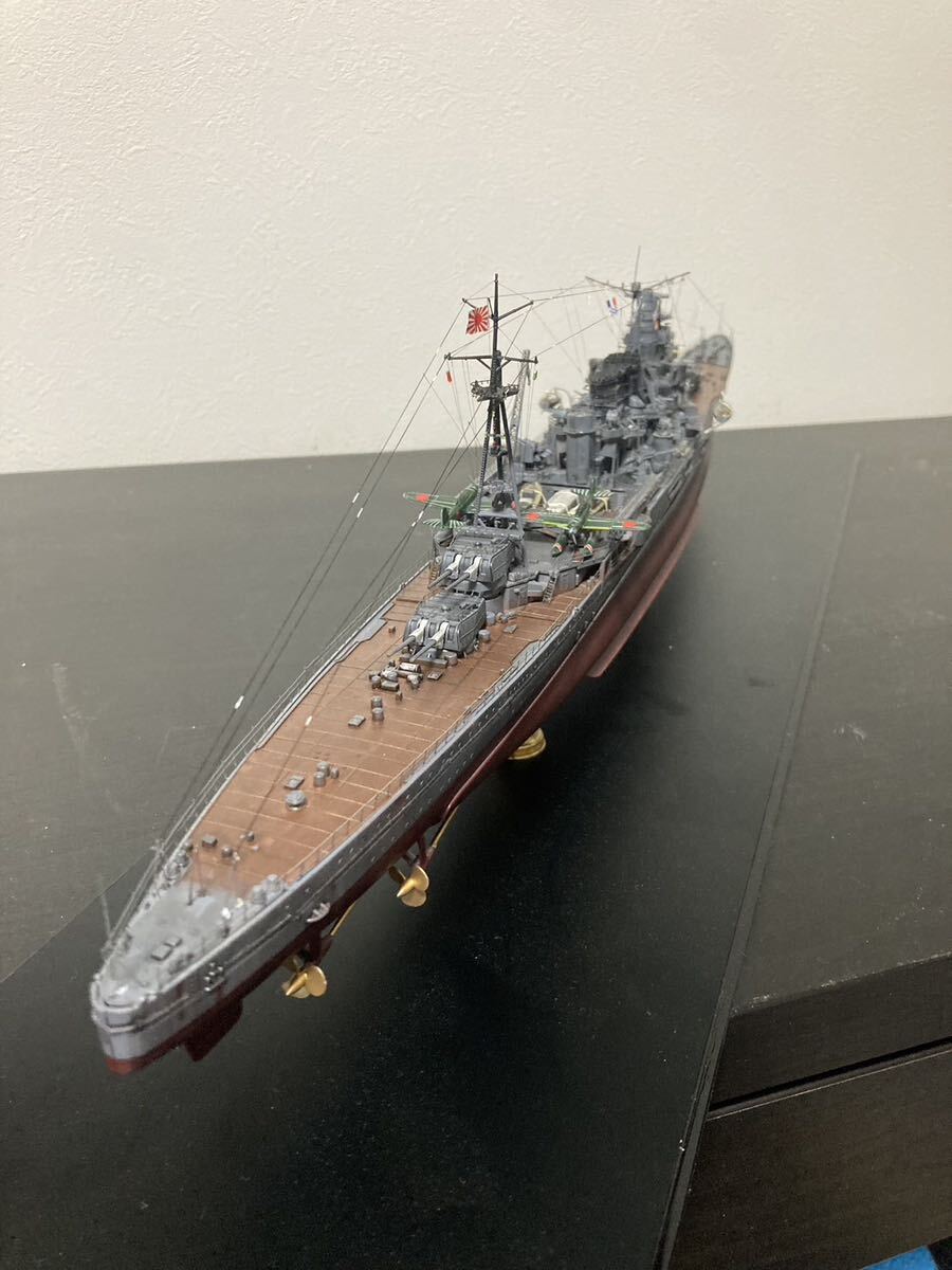 1/350 日本海軍重洋艦　高雄　精密塗装完成品_画像10