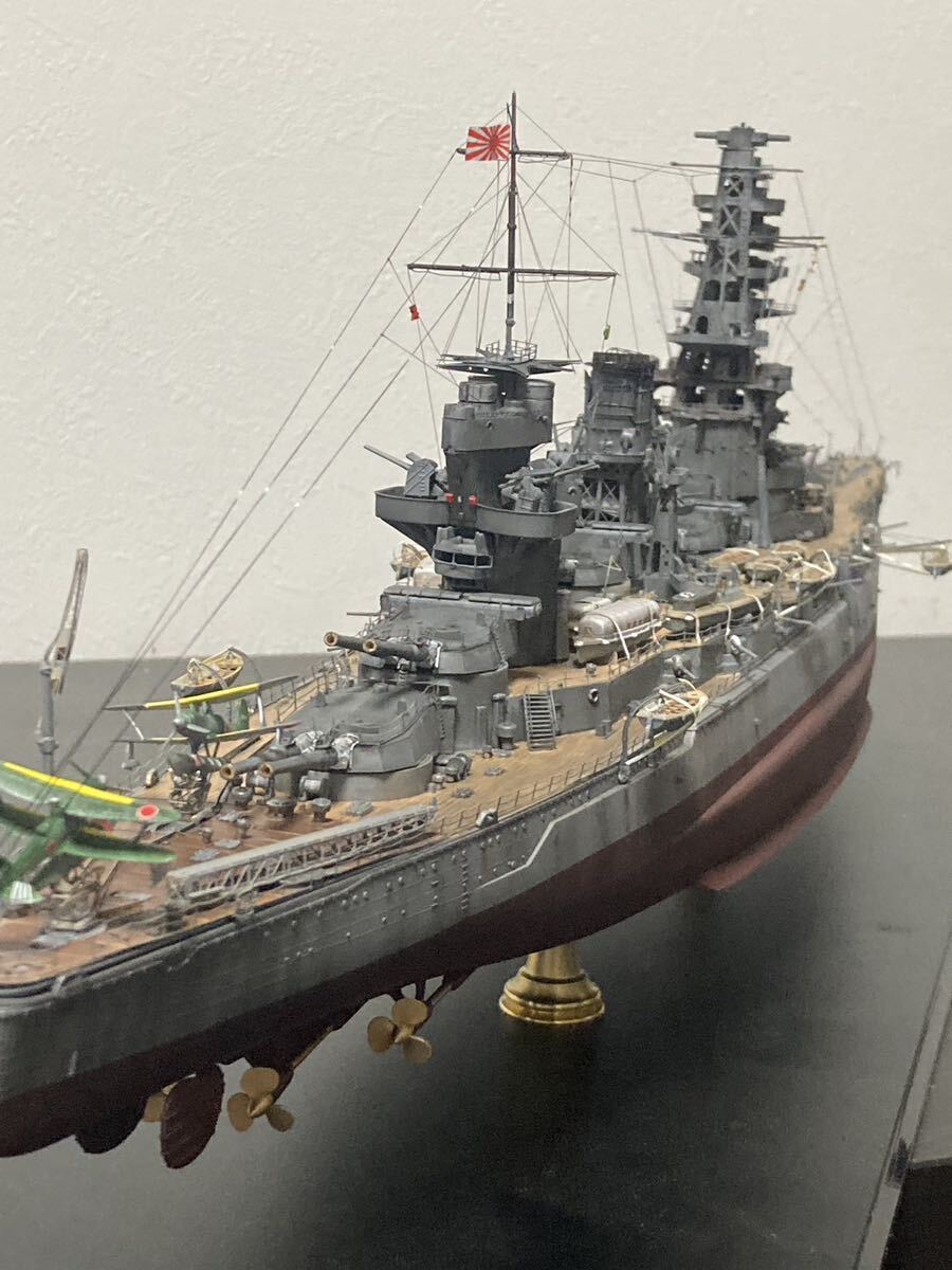 1/350 日本海軍戦艦　山城　精密塗装完成品_画像7