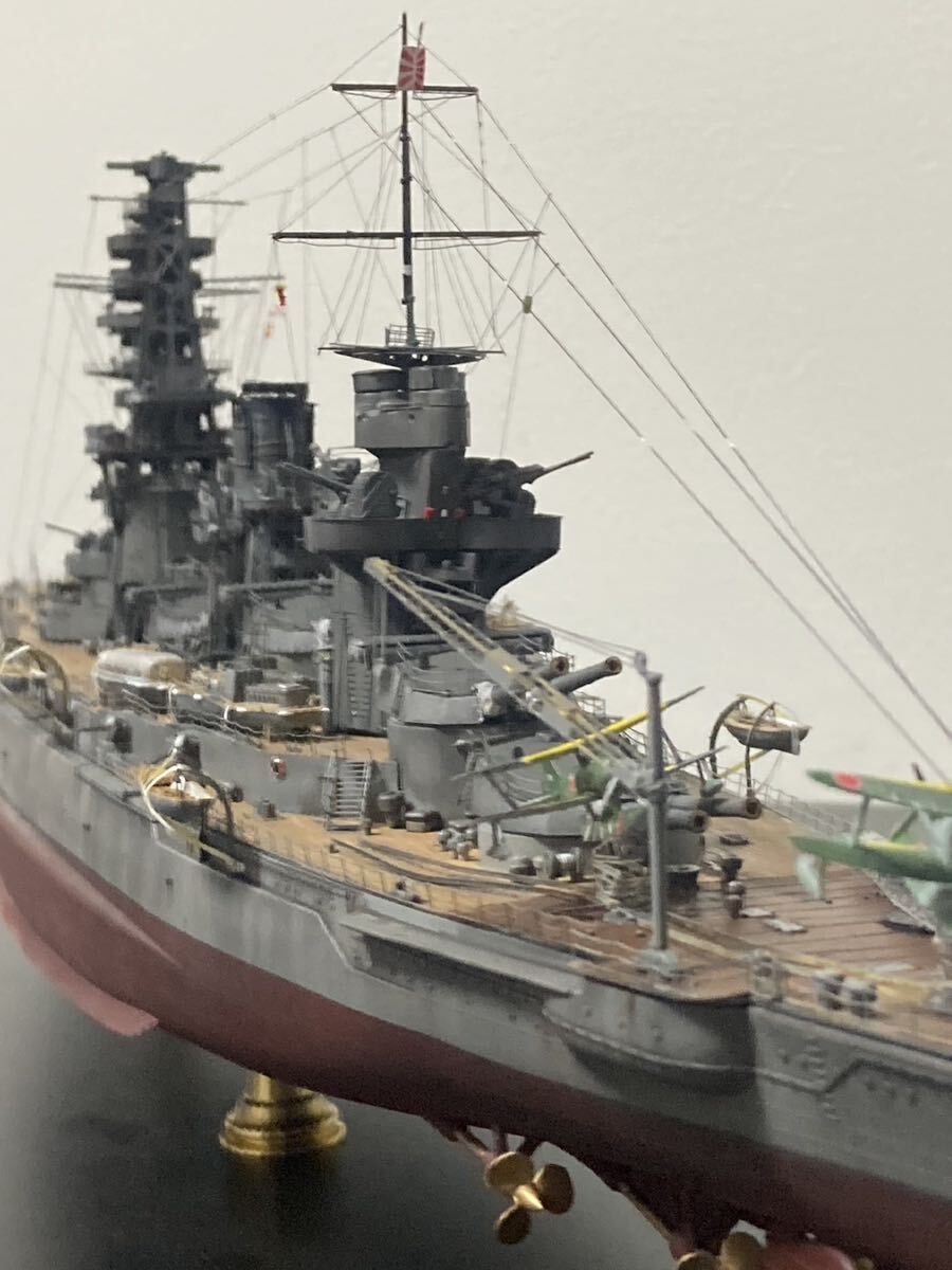 1/350 日本海軍戦艦　山城　精密塗装完成品_画像5