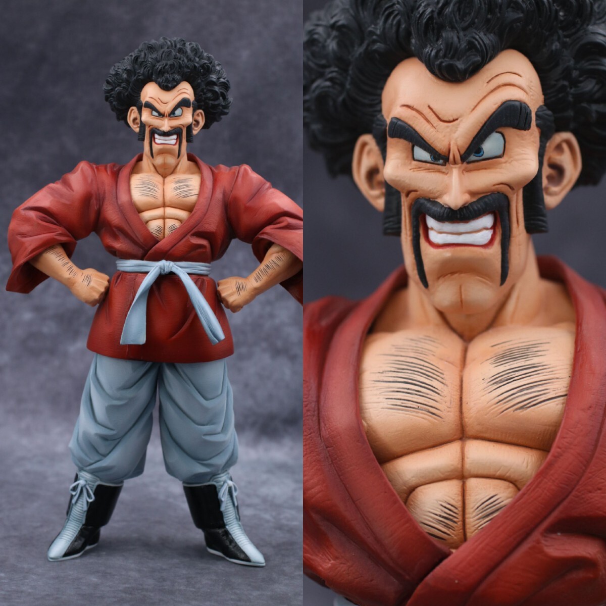 ドラゴンボール　ミスター・サタン 　フィギュア　リペイント　フルリペイント　 未来への決闘 E賞 　一番くじ　/検：悟空　ベジータ_画像1