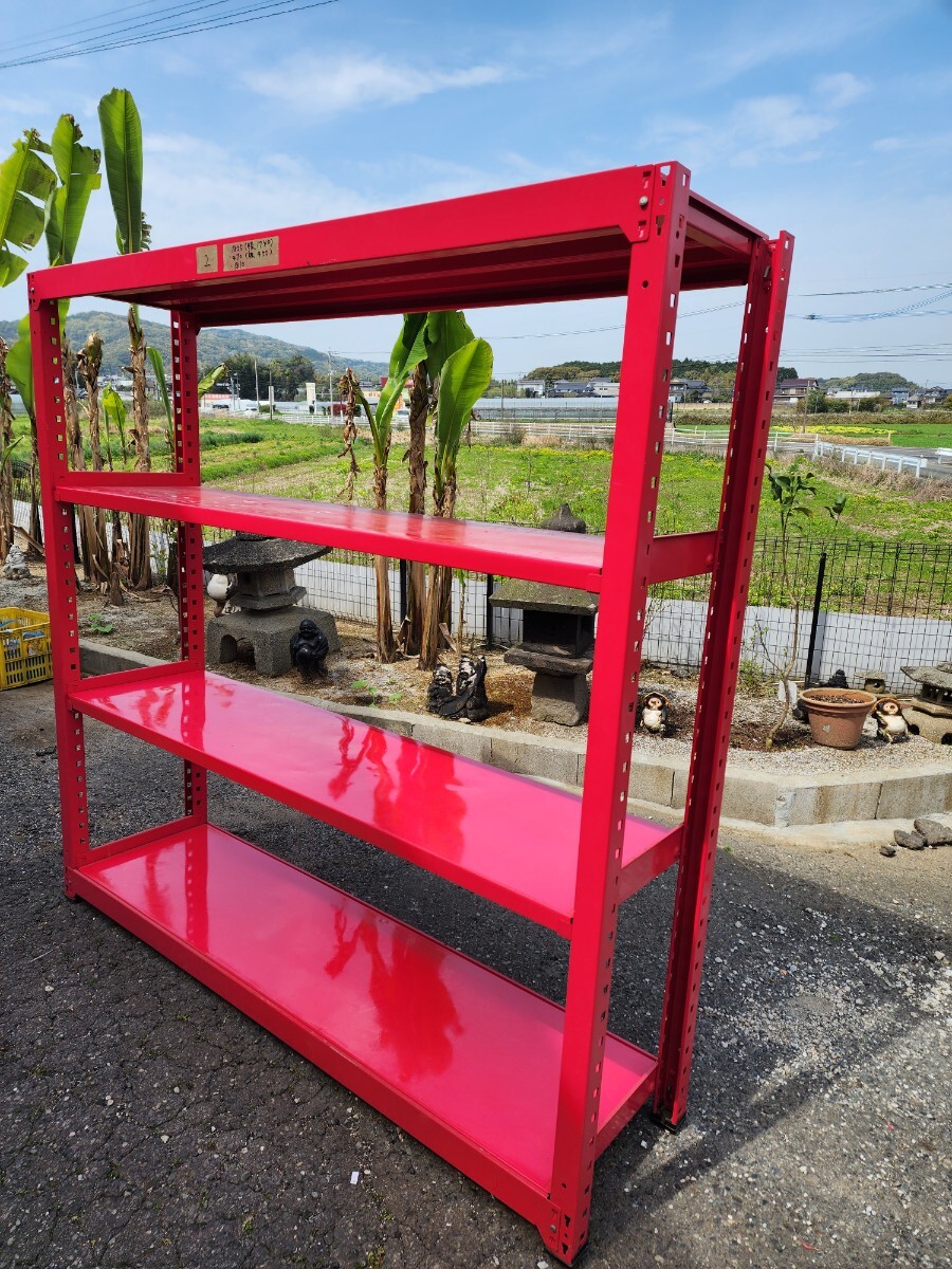  Fukuoka prefecture business use heavy load secondhand goods steel shelves steel rack ②