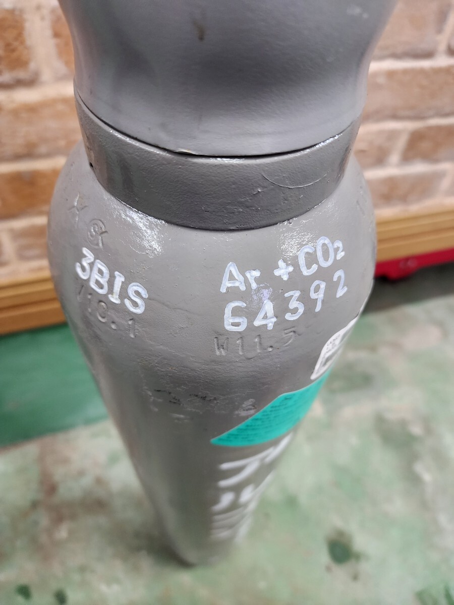 * Fukuoka prefecture arugon gas compressed gas cylinder enduring pressure inspection 2024 year 3 month 1.5 cubic meter TIG welding for 