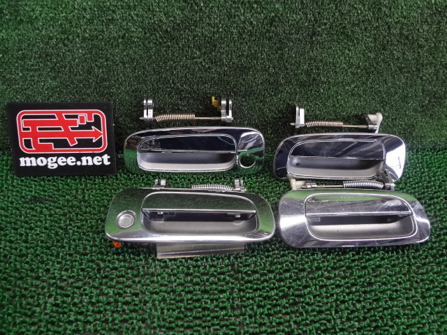 3FD9547 YB7-1)) Toyota Crown JZS151 previous term model Royal extra original plating outer handle set 