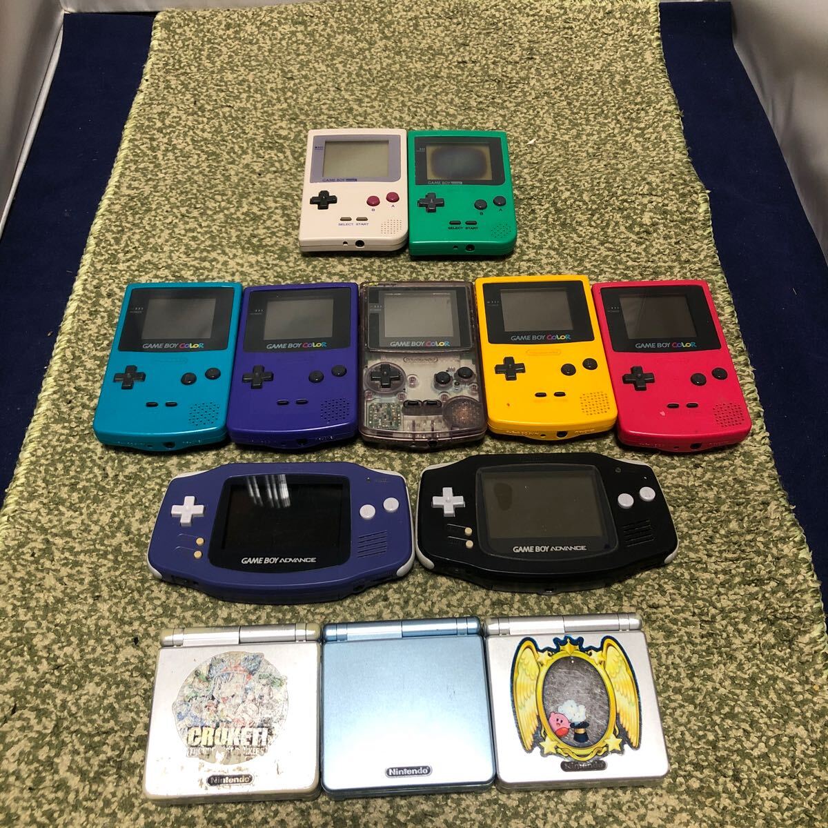 * Game Boy pocket 2 pcs * Game Boy color 5 pcs * Game Boy Advance 2 pcs * advance SP 3 pcs * together *