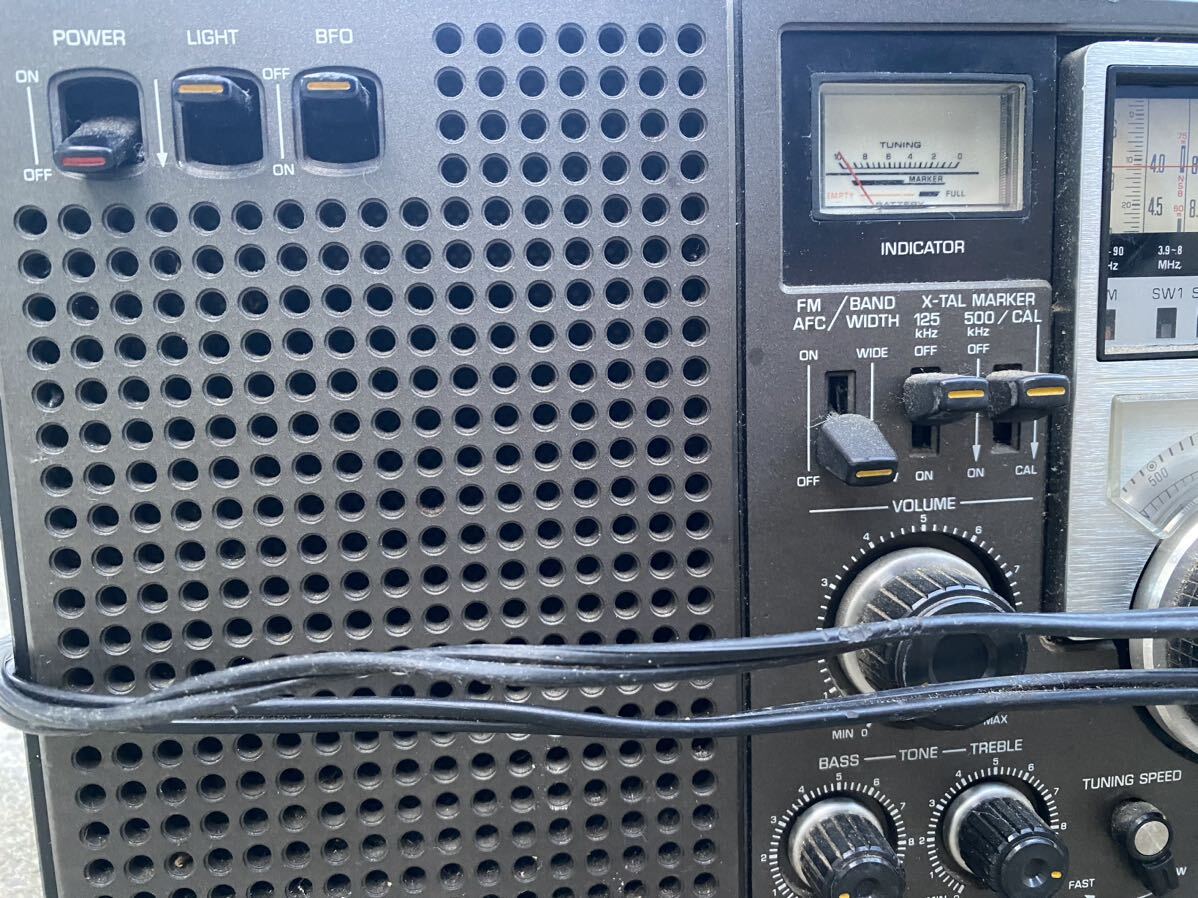 ナショナル クーガー National COUGAR パナソニック Panasonic ラジオ クーガ BCLラジオ 昭和レトロ の画像3