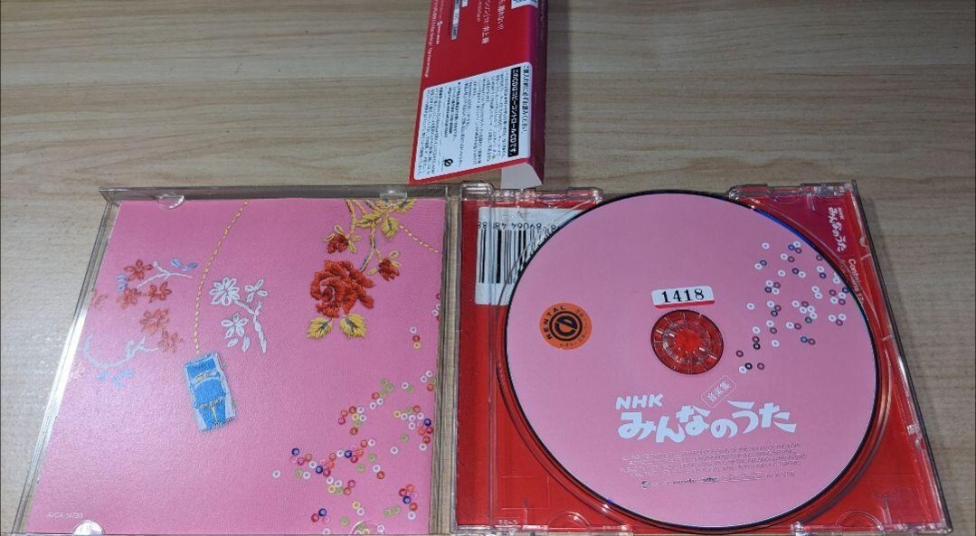 NHK「みんなのうた」音楽集　レンタル落ちCD_画像2