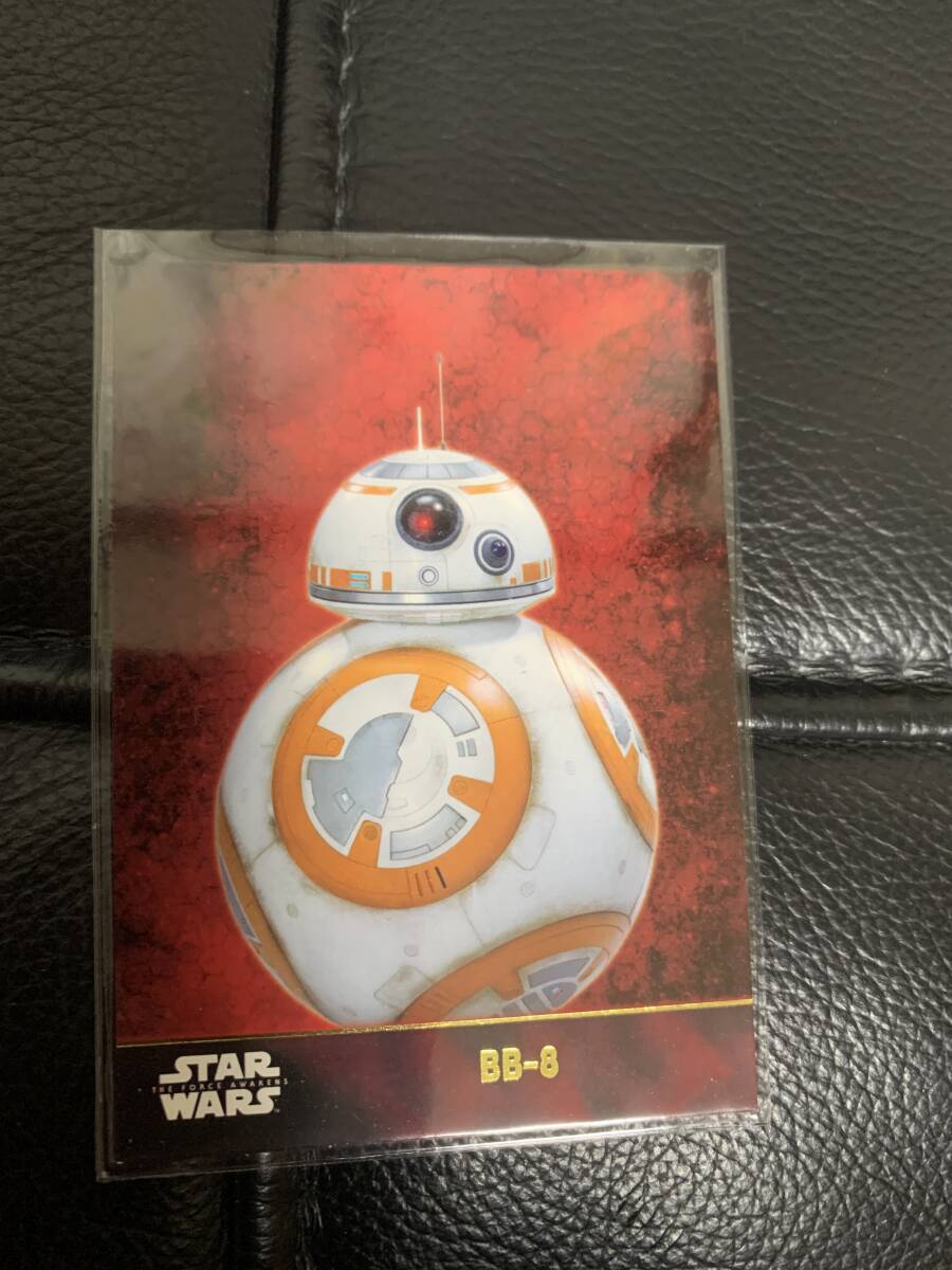 スターウォーズ　トレーディングカード　topps BB-8 66/100_画像1