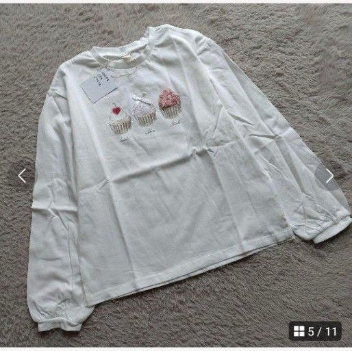 【今季新品★人気完売】アプレレクール カップケーキTシャツ140センチ