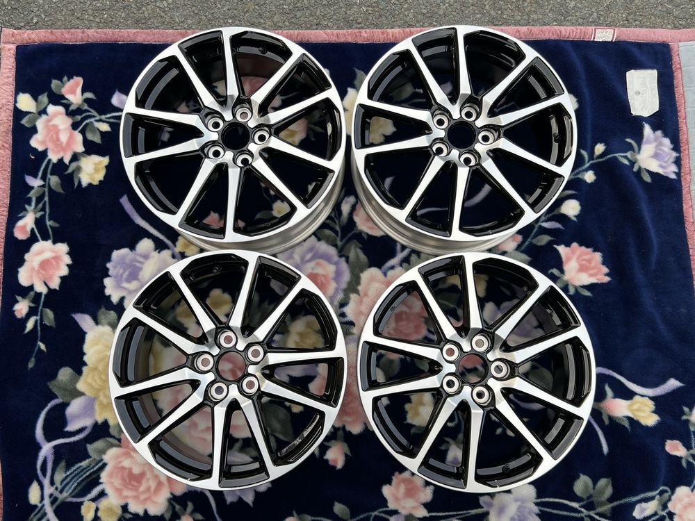 【新車外し】 トヨタ ヤリスクロス YARIS CROSS GR SPORT 純正ホイール ４本セット 18×7.5J +50 5H PCD114.3 ENKEI製 ⑬