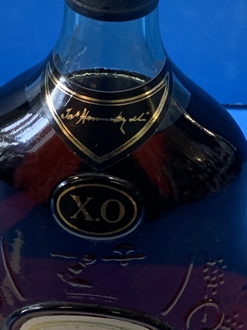 【未開栓 】古酒 ジャズヘネシー Jas.Hennessy XO 750ml 40% 金キャップ グリーンボトル _画像6