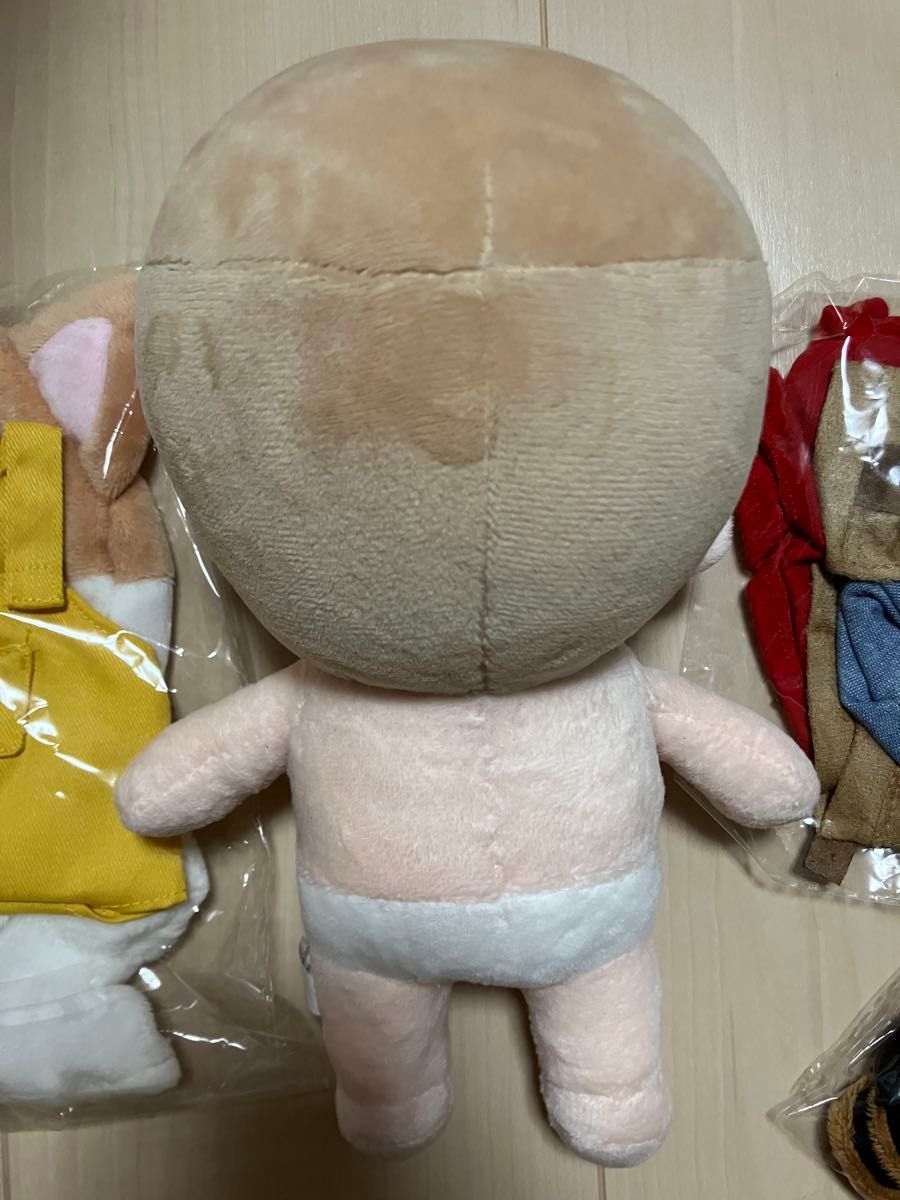 SHINee テミン ぬいぐるみ 犬 アガテム ペンカフェ 人形 ドール ぬい 韓国 kpop 服 衣装 着ぐるみ