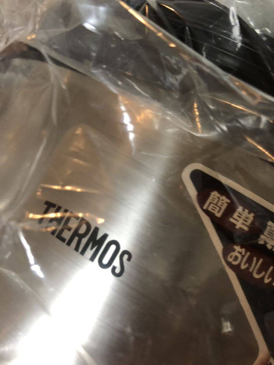 4.24 コーヒーメーカー THERMOS purezza サーモス真空断熱マグコーヒーメーカー 品番：ECA-480 未使用保管品_画像6